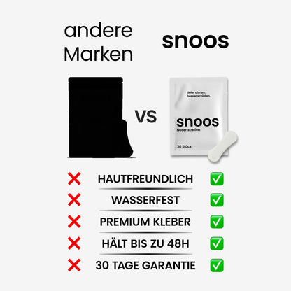 snoos Nasenstreifen